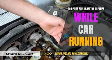 Fuel Injector Cleaner: Pouring While Car Running?