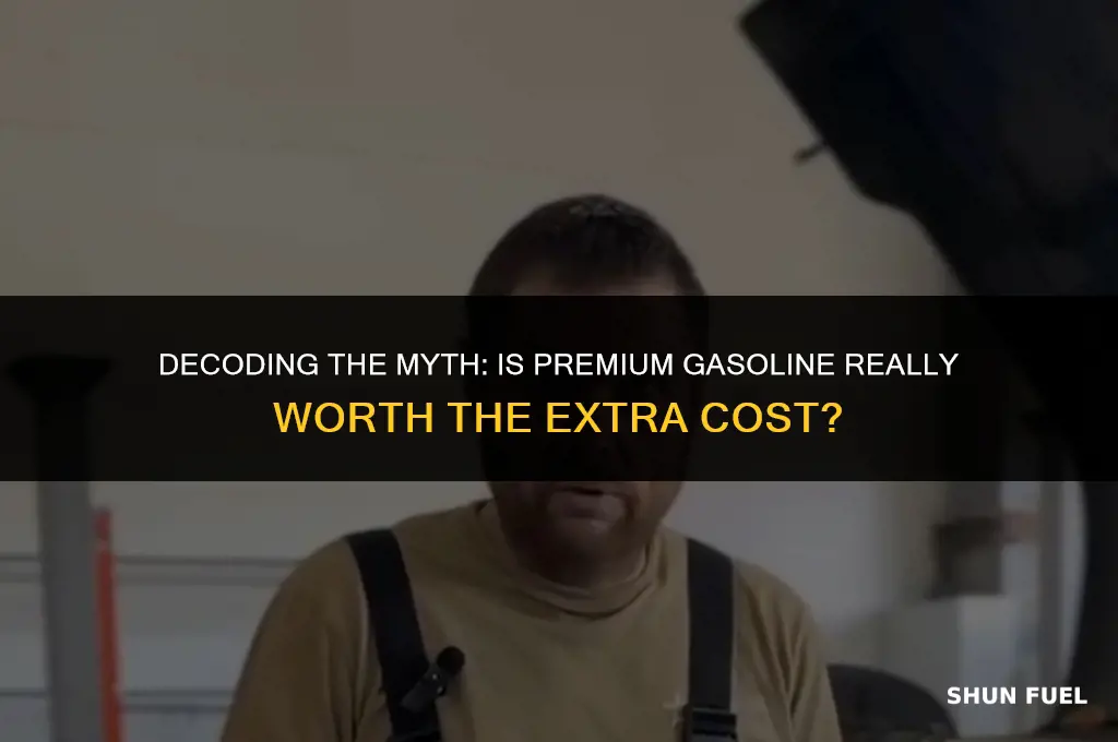 do i really need premium gasoline