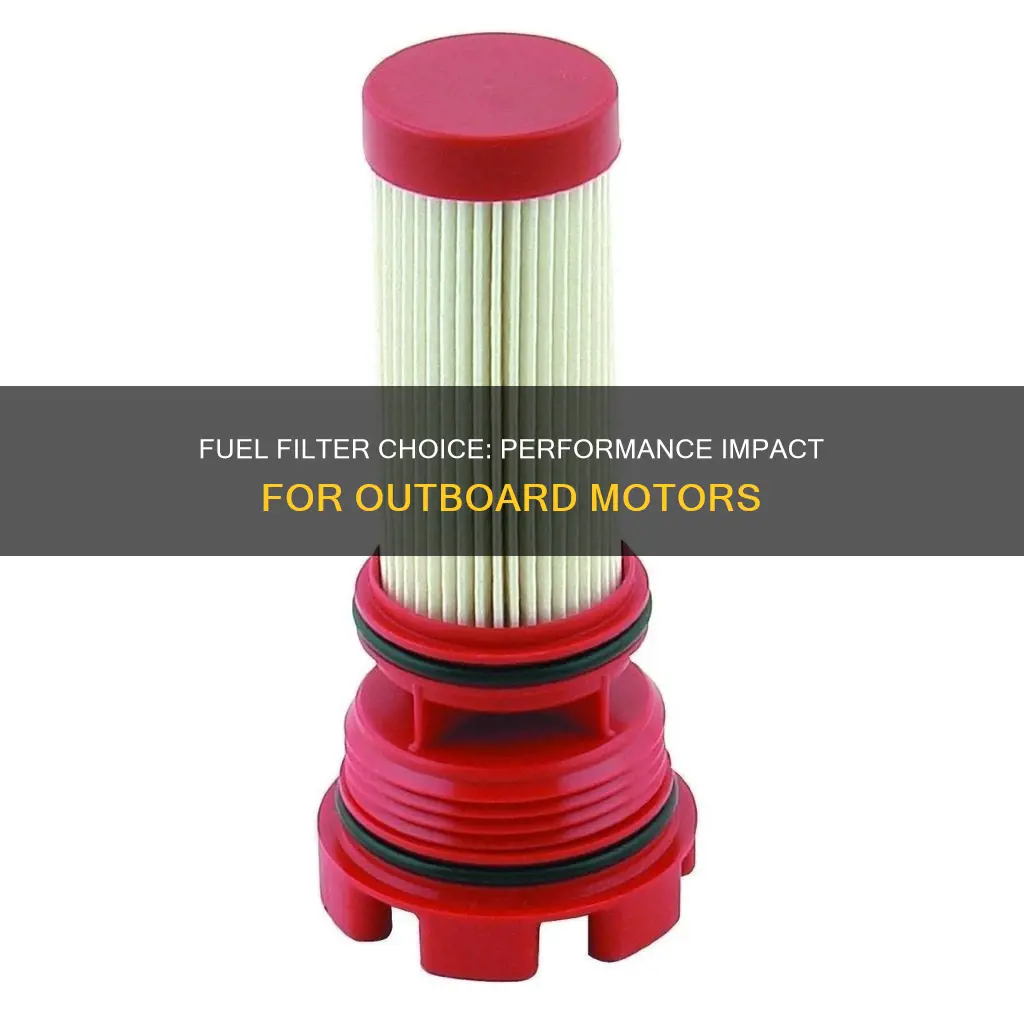 do in line fuel filter matters otboard
