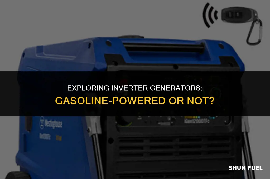 do inverter generators run on gasoline