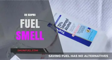 Does Isopropyl Alcohol Fuel Emit a Noticeable Odor?