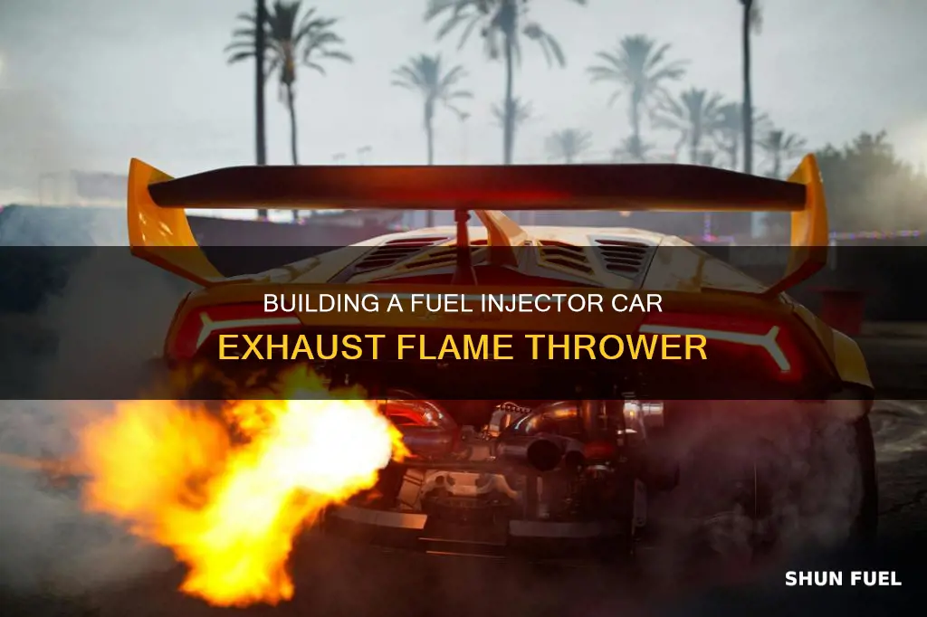 do it yourself fuel injected car exhaust flame thrower
