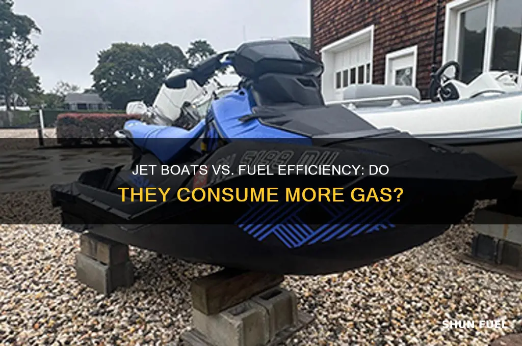 do jet boats use more fuel
