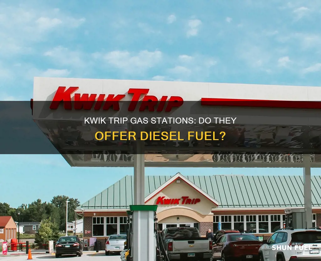 do kwik trip gas stations carry diesel fuel