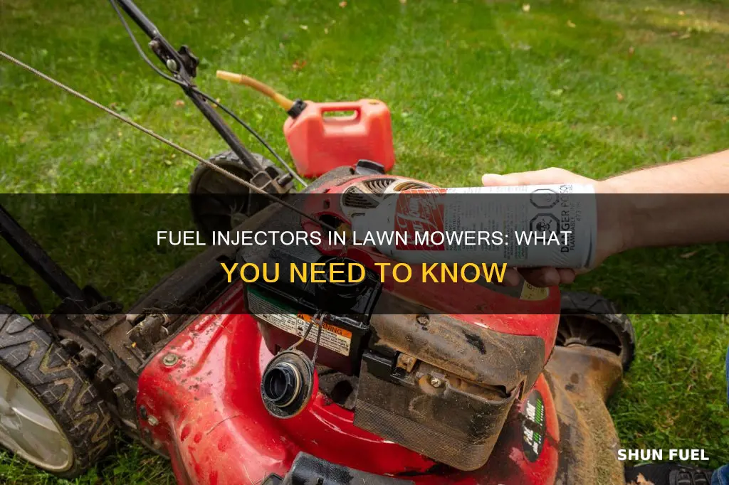 do lawn mowers have fuel injectors