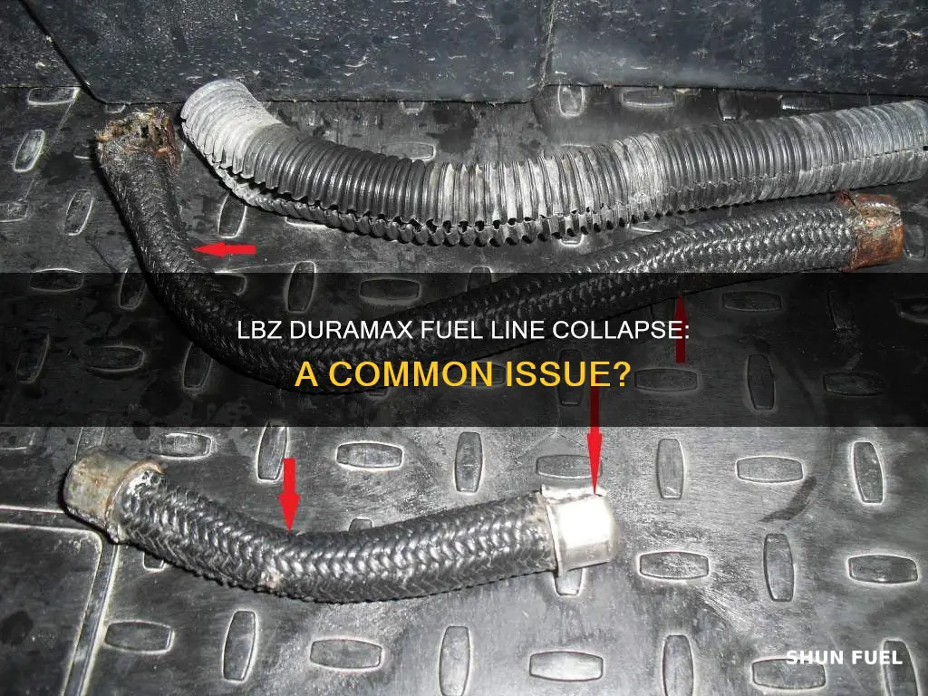 do lbz duramax have the collapsed fuel line problem