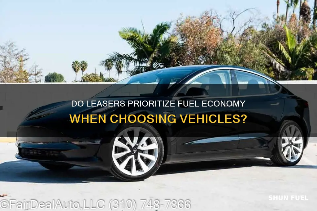 do leasers value fuel economy