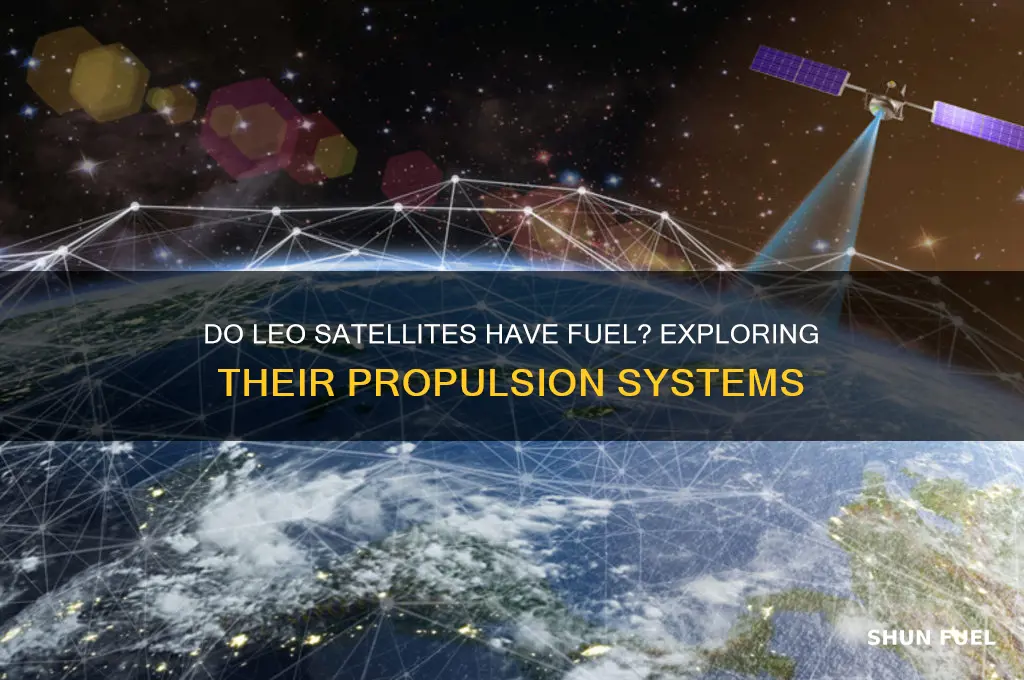 do leo satellites have fuel
