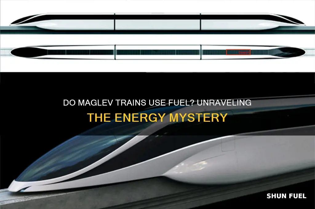 do maglev trains use fuel