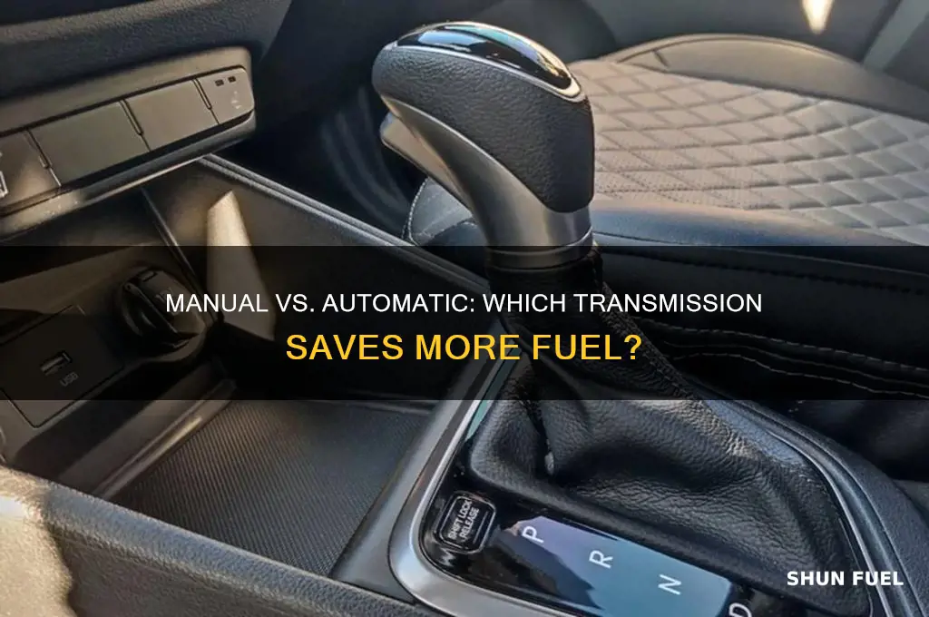 do manual cars use less fuel