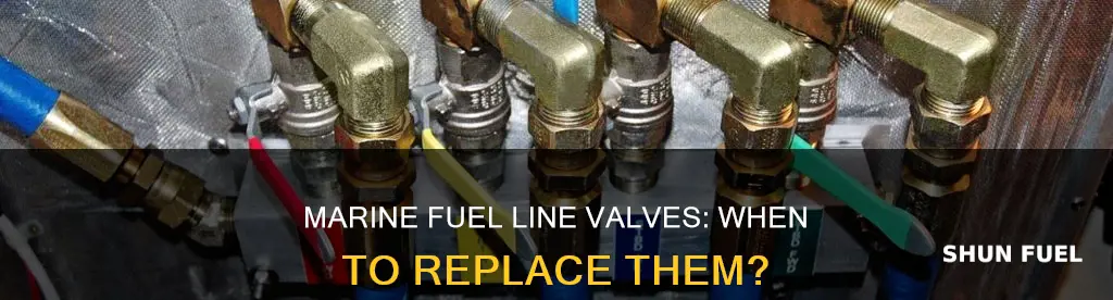 do marine fuel line valves need replacing