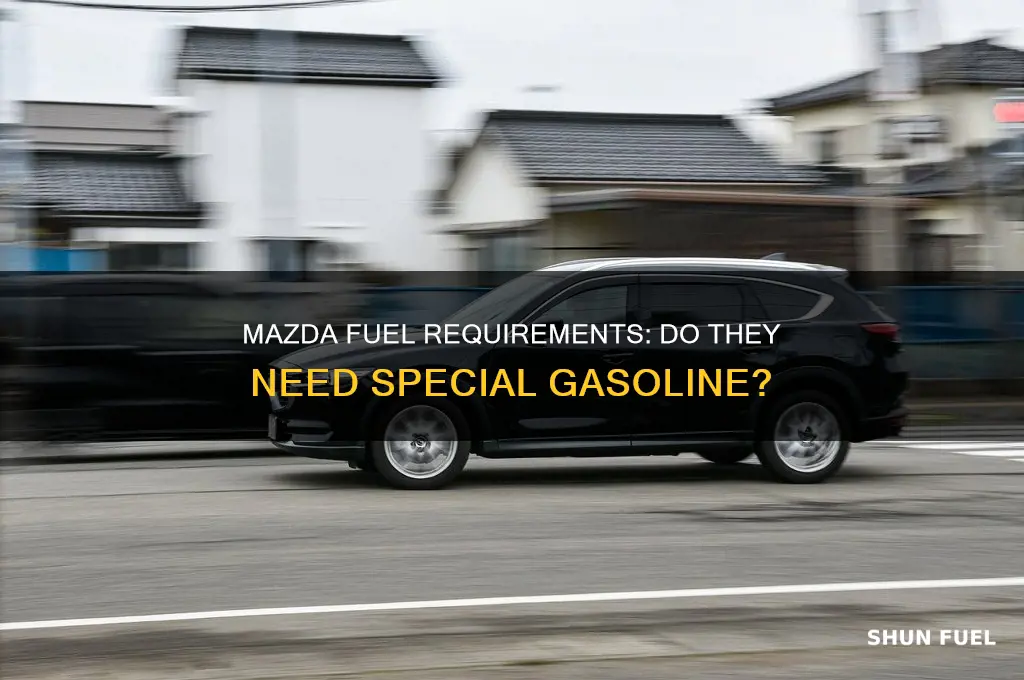 do mazdas take special fuel