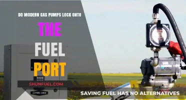 Modern Gas Pumps: Do They Securely Lock onto Fuel Ports?