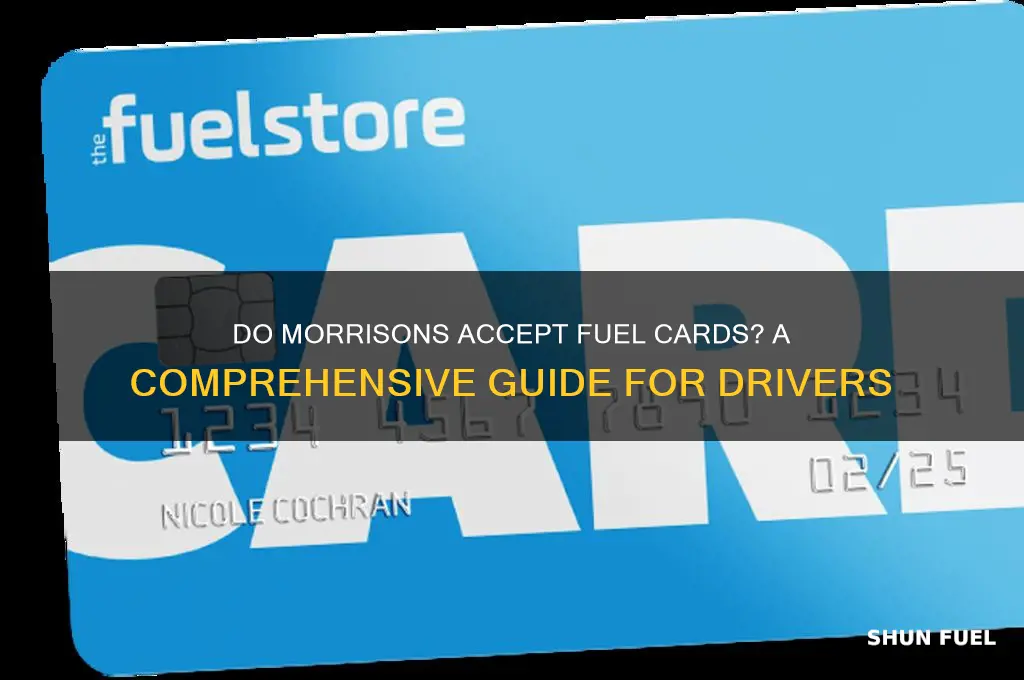 do morrisons take fuel cards