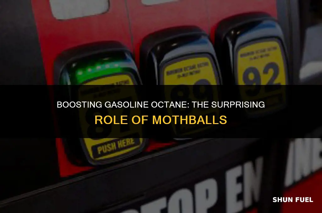 do mothballs increase gasoline octane
