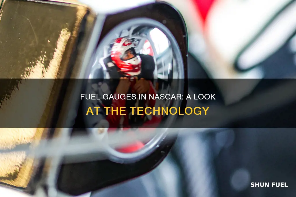 do nascar cars have fuel gauges