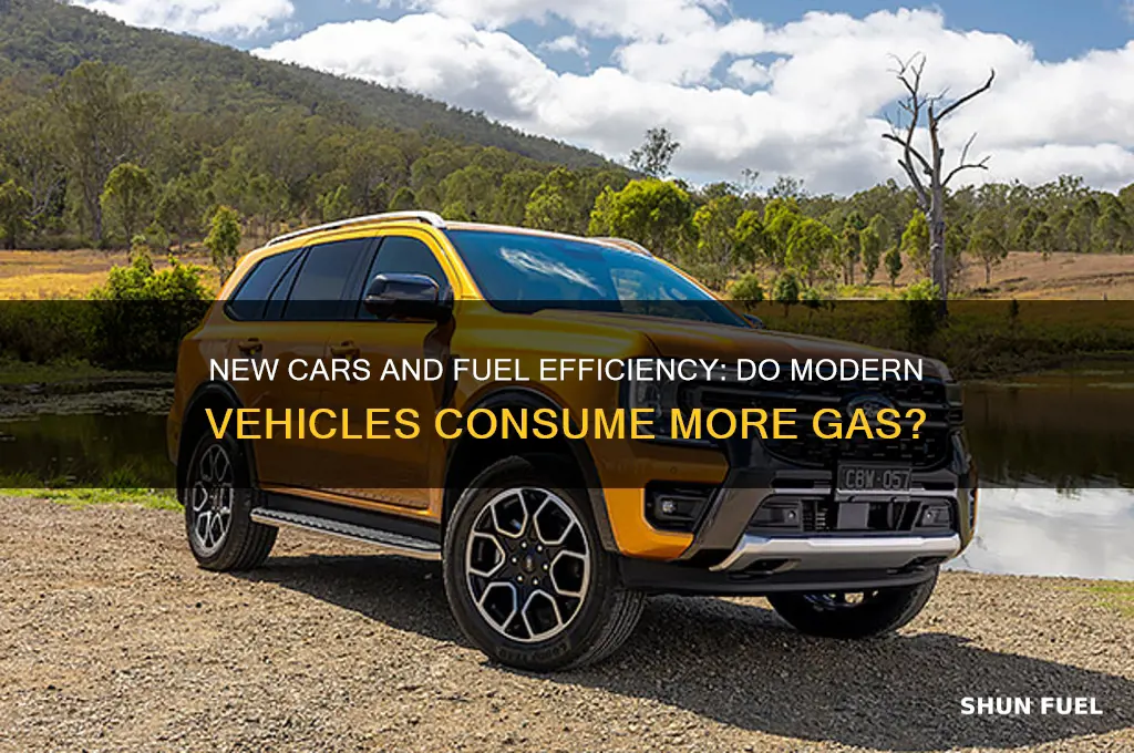 do new cars use more fuel