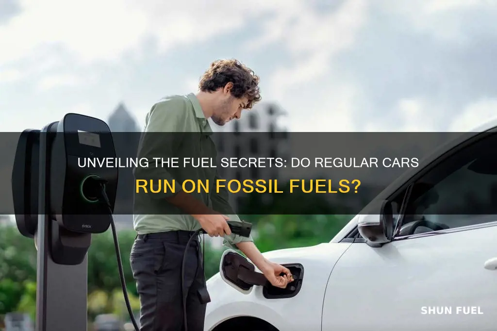 do normal cars use fossil fuels