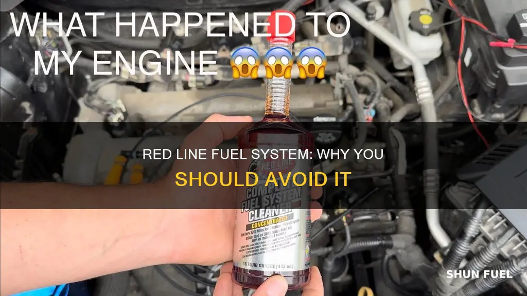 do not use red line complete si-1 fuel system