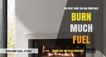 How Much Fuel Does a Gas Fireplace Pilot Light Burn?