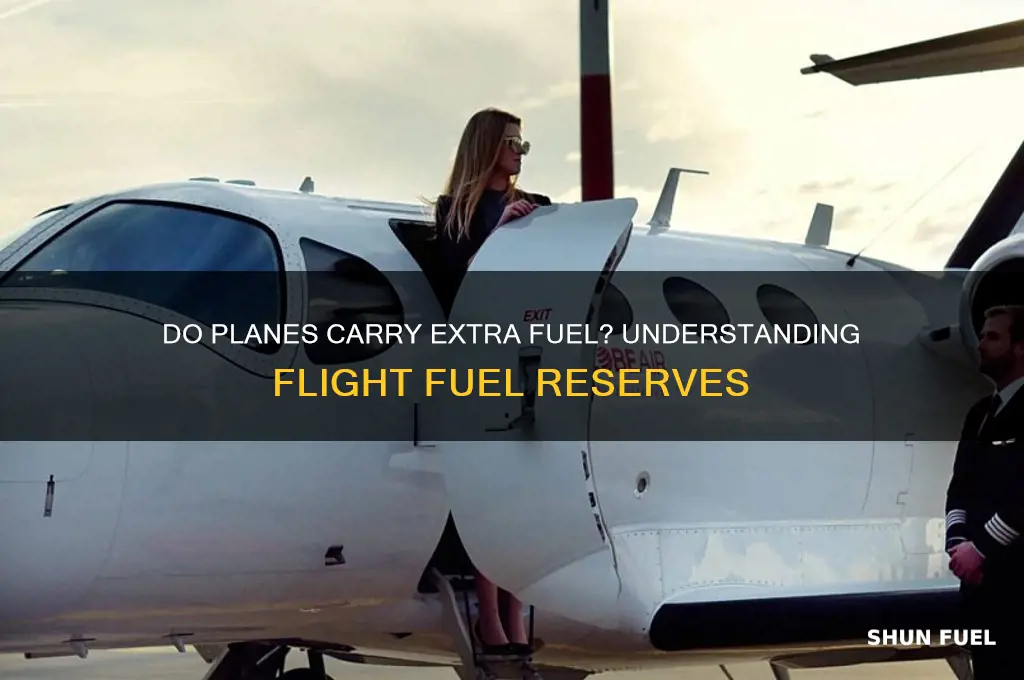 do planes carry extra fuel