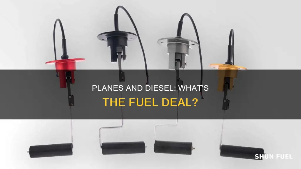 do planes use diesel fuel