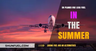 Summer Skies: Do Planes Really Consume Less Fuel in Warmer Months?