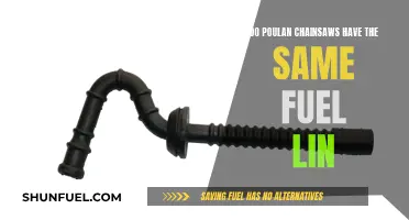 Poulan Chainsaws: Is the Fuel Line Universal?