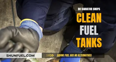 Radiator Shops: Fuel Tank Cleaning Services