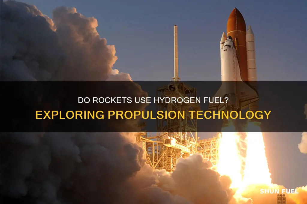 do rockets use hydrogen fuel