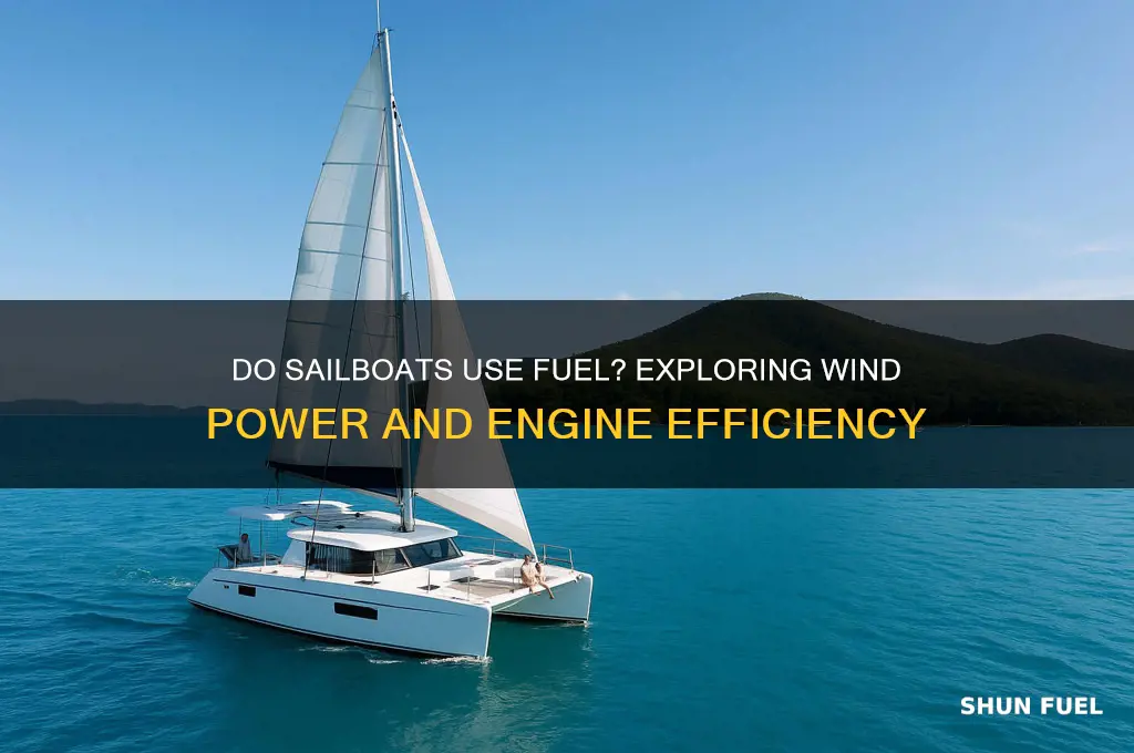 do sailboats use fuel