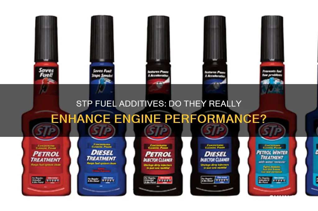 do stp fuel additives work