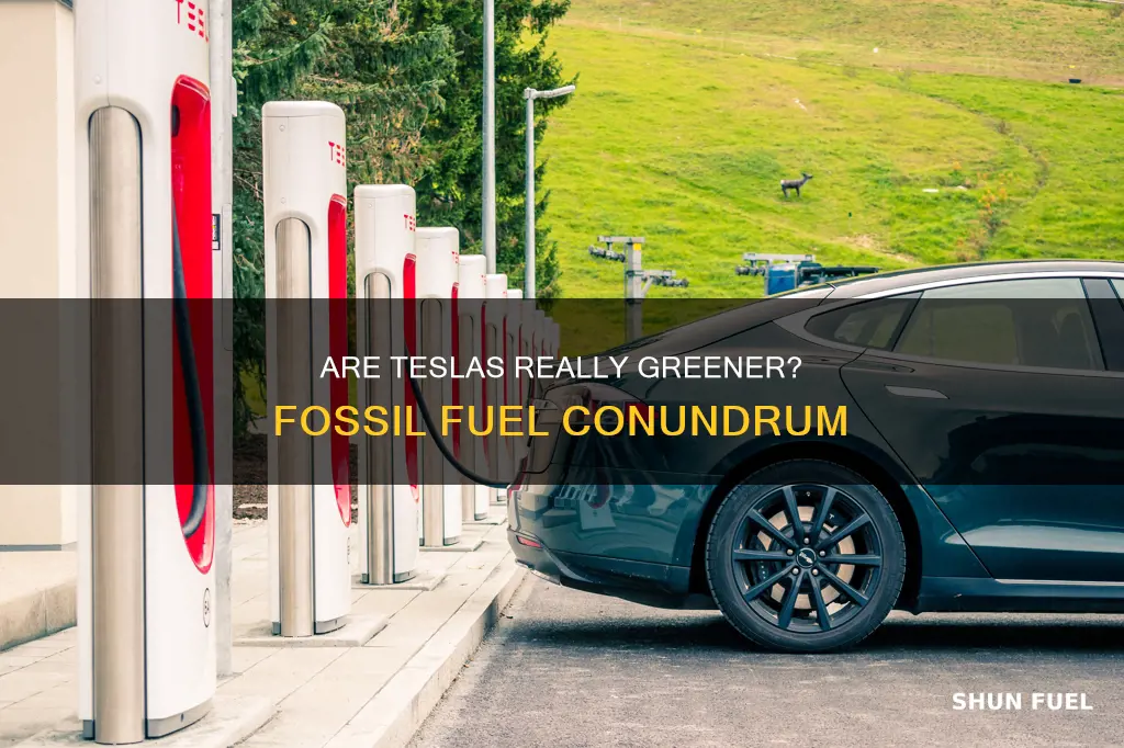 do tesla burn more fossil fuels than cars