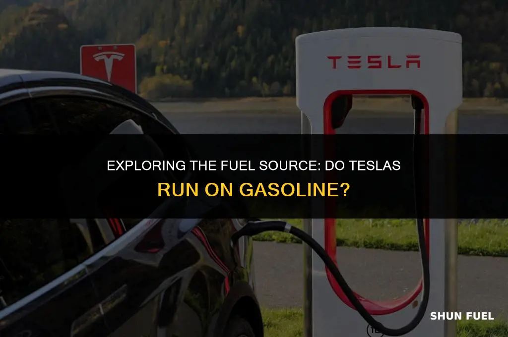 do teslas run on gasoline
