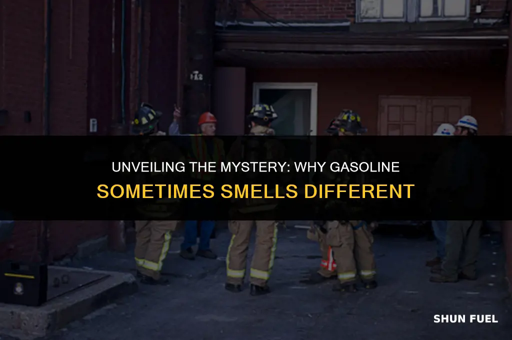 do they add a smell to gasoline