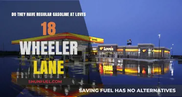 Fueling Up at Love's: Regular Gasoline Availability for 18-Wheelers