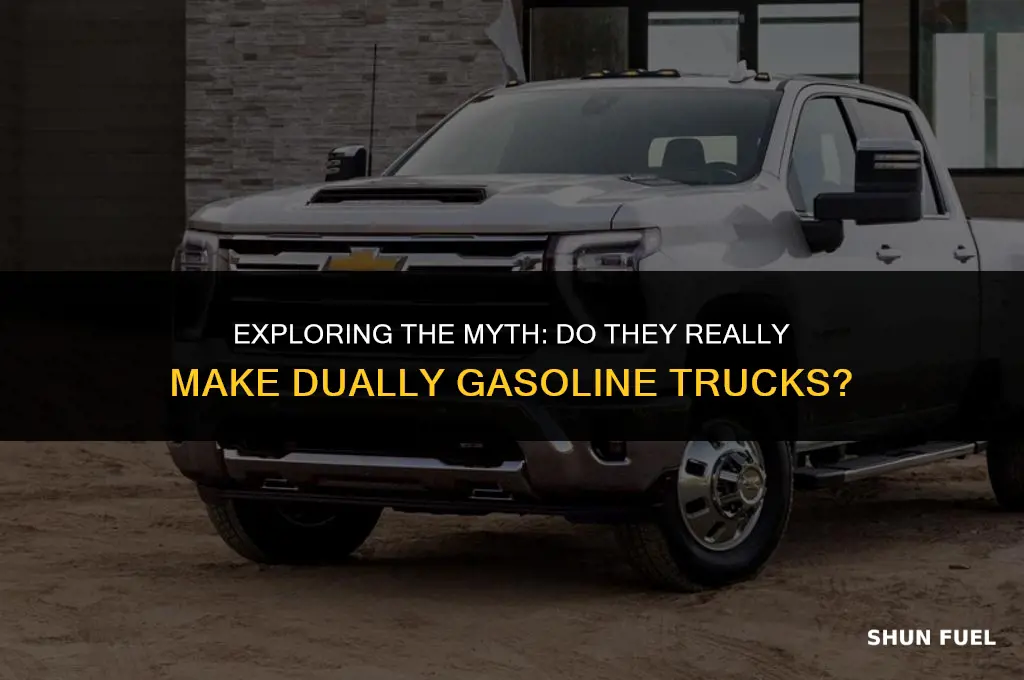 do they make dually gasoline