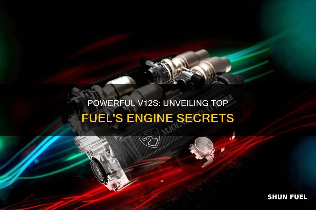 do top fuel cars run on v12 engines