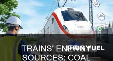 do trains use coal or fossil fuels
