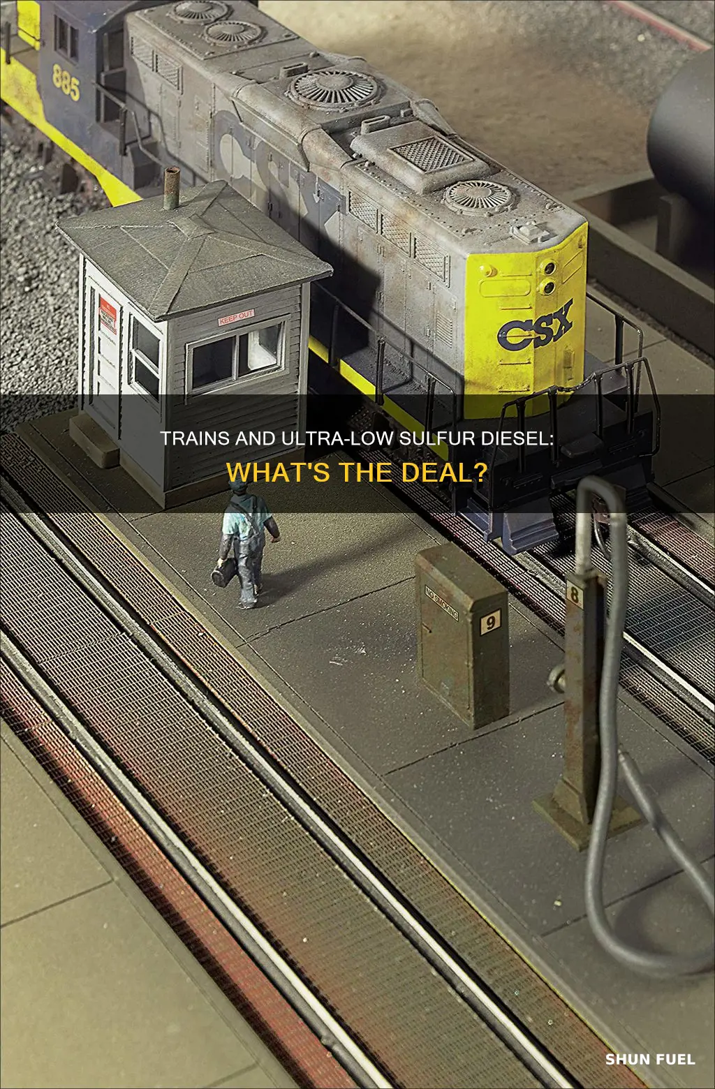 do trains use ultra low sulfur diesel fuel