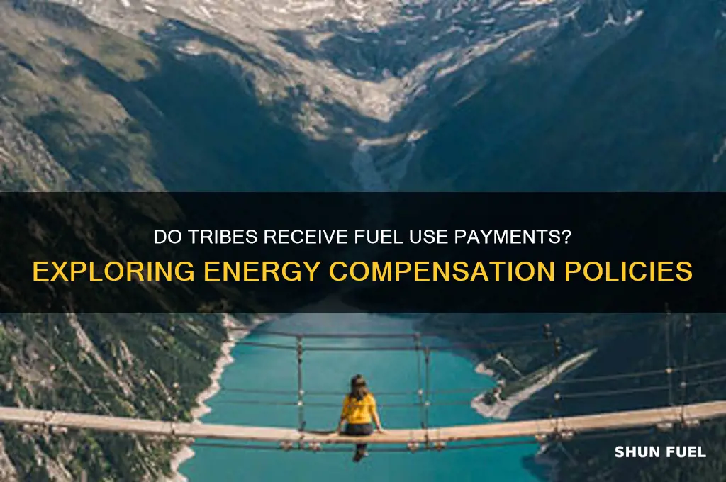 do tribes get fuel use payments