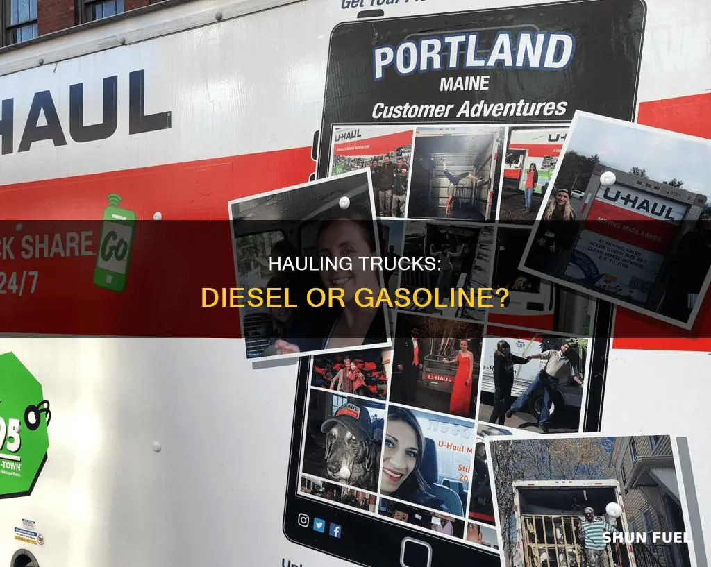 do u haul trucks take diesel fuel