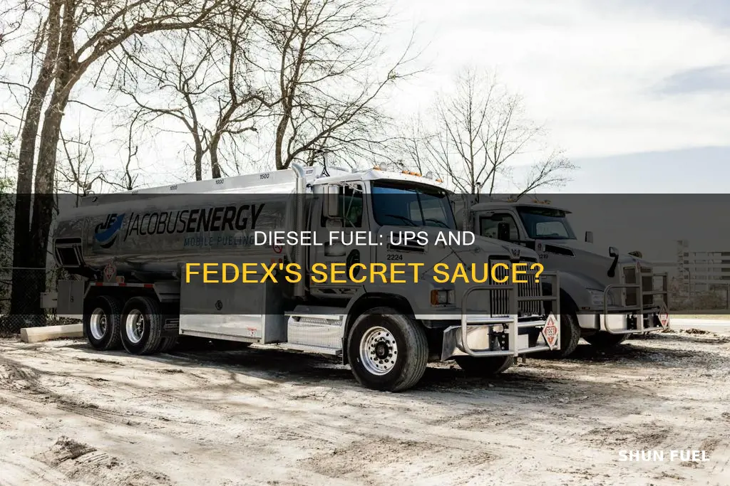 do ups and fedex use diesel fuel