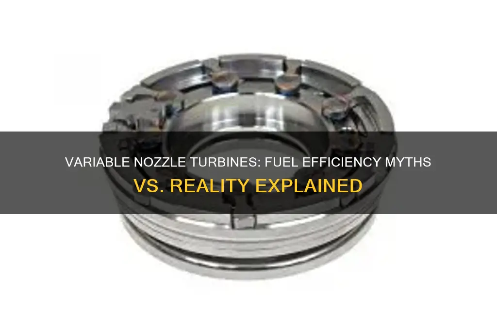 do variable nozzle turbines use more fuel