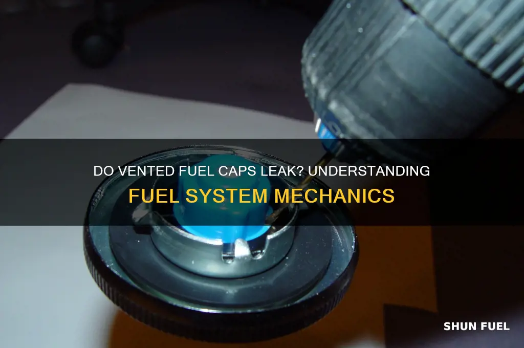 do vented fuel caps leak