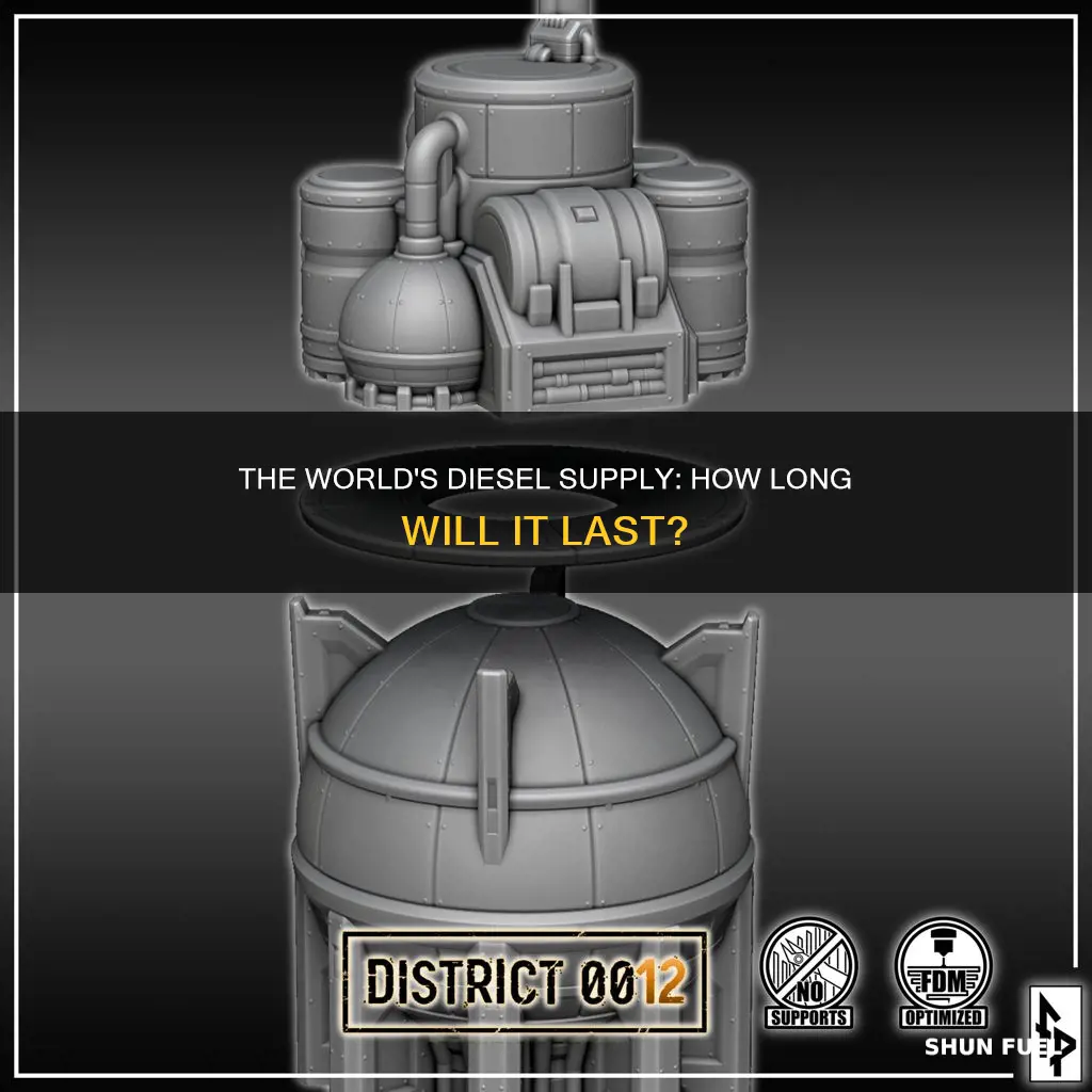 do we have 25 days of diesel fuel