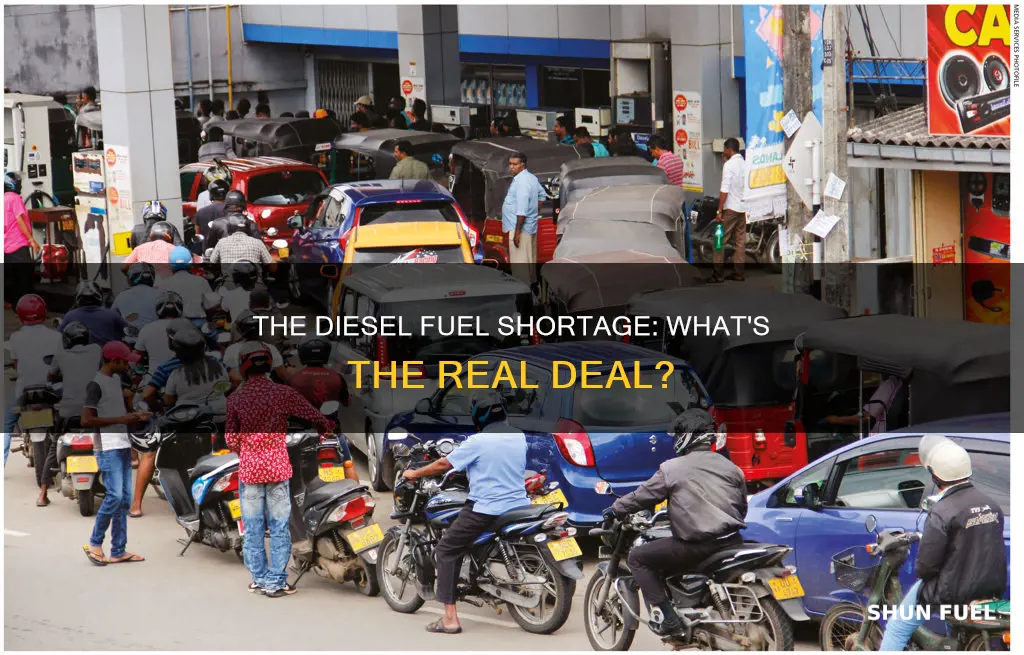do we have a diesel fuel shortage