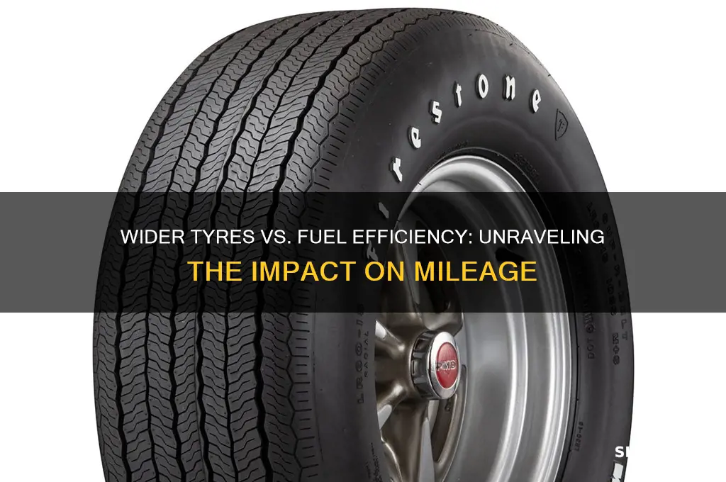do wider tyres use more fuel