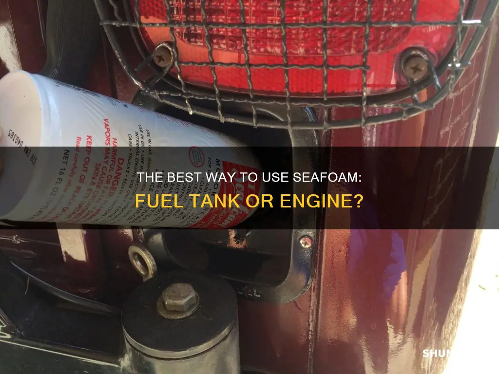 do you add seafoam to the fuel tank