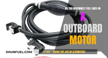 Outboard Motor Fuel Line Disconnect: What You Need to Know